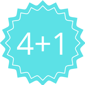 4+1